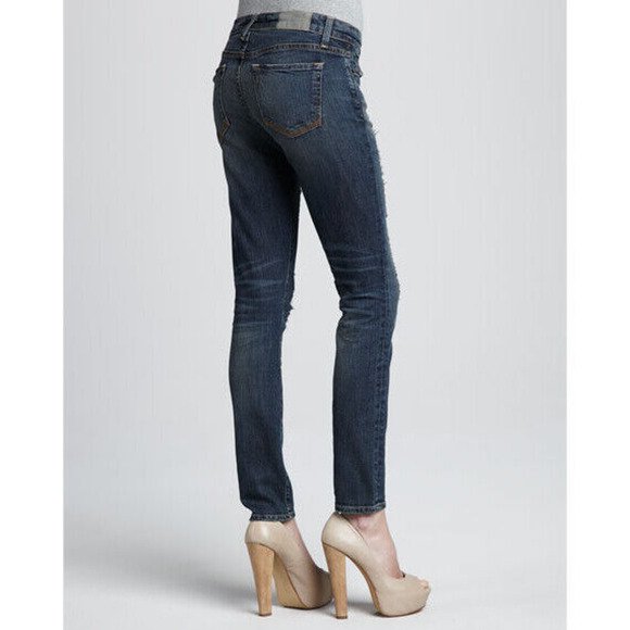 Textile by Elizabeth and James Debbie Distressed Skinny Jeans Size 25 NWT $264 - Picture 2 of 10